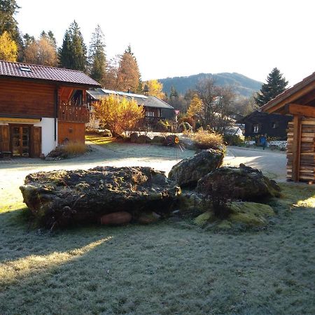 Huettenzauber Ferienwohnung Mitten Im Nationalpark Lindberg Exterior foto