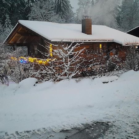 Huettenzauber Ferienwohnung Mitten Im Nationalpark Lindberg Exterior foto