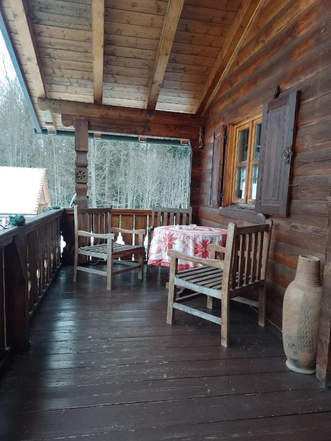 Huettenzauber Ferienwohnung Mitten Im Nationalpark Lindberg Exterior foto