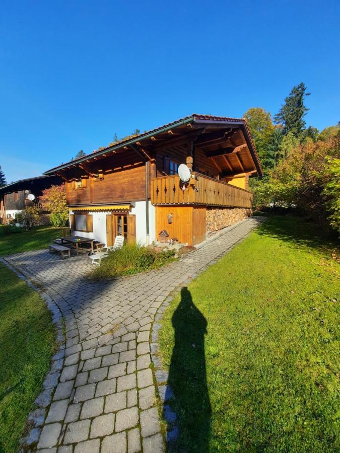 Huettenzauber Ferienwohnung Mitten Im Nationalpark Lindberg Exterior foto