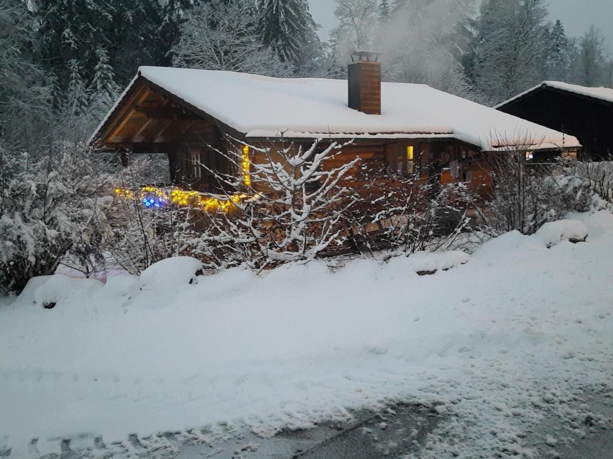 Huettenzauber Ferienwohnung Mitten Im Nationalpark Lindberg Exterior foto